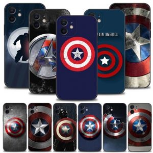 Funda Para Móvil Iphone De Capitán América