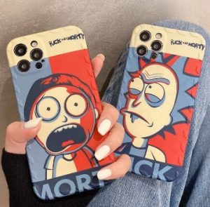 Funda Para Móvil Iphone De Rick Y Morty