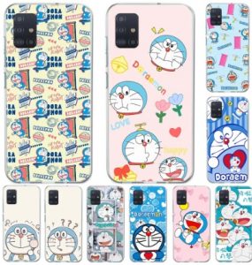 Funda Para Móvil Samsung De Doraemon