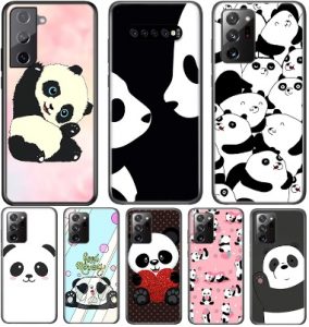 Funda Para Móvil Samsung De Oso Panda