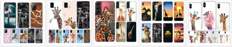 Funda Para Móviles De Aliexpress De Jirafa