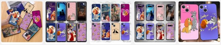 Funda Para Móviles De Aliexpress De La Dama Y El Vagabundo